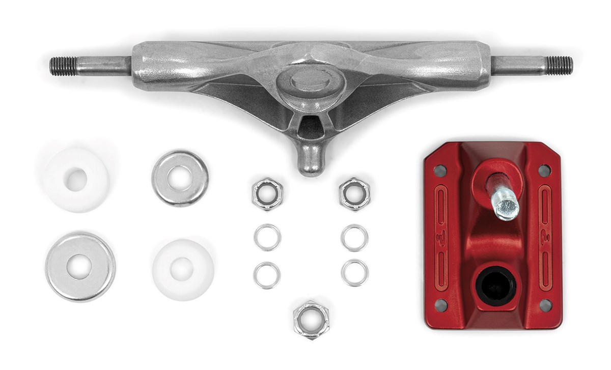 Enuff - Decade Pro Satin Truck - Red 129/139 mm (sada 2ks)